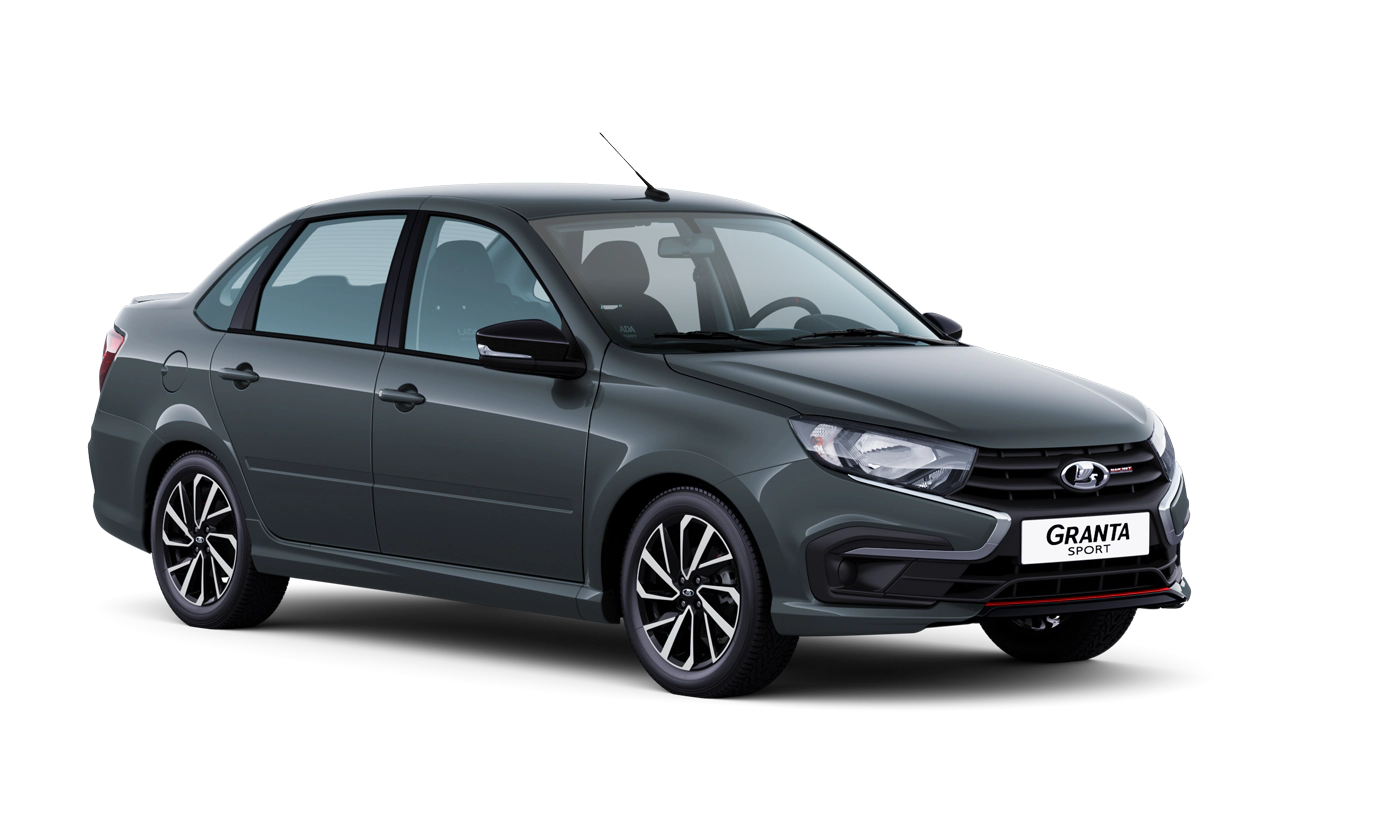 Цвет Серебристо - LADA GRANTA SPORT