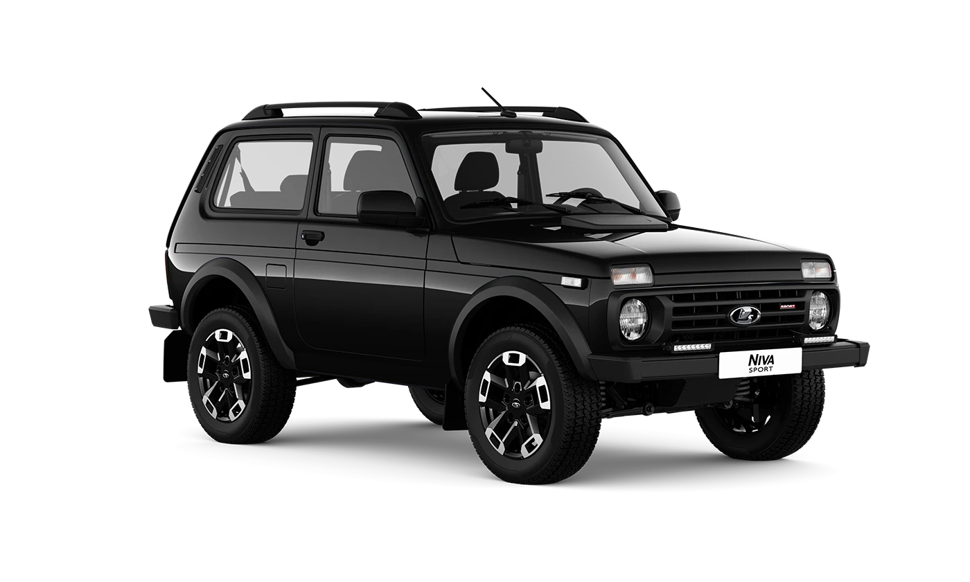 Цвет Черный - LADA Niva Legend sport