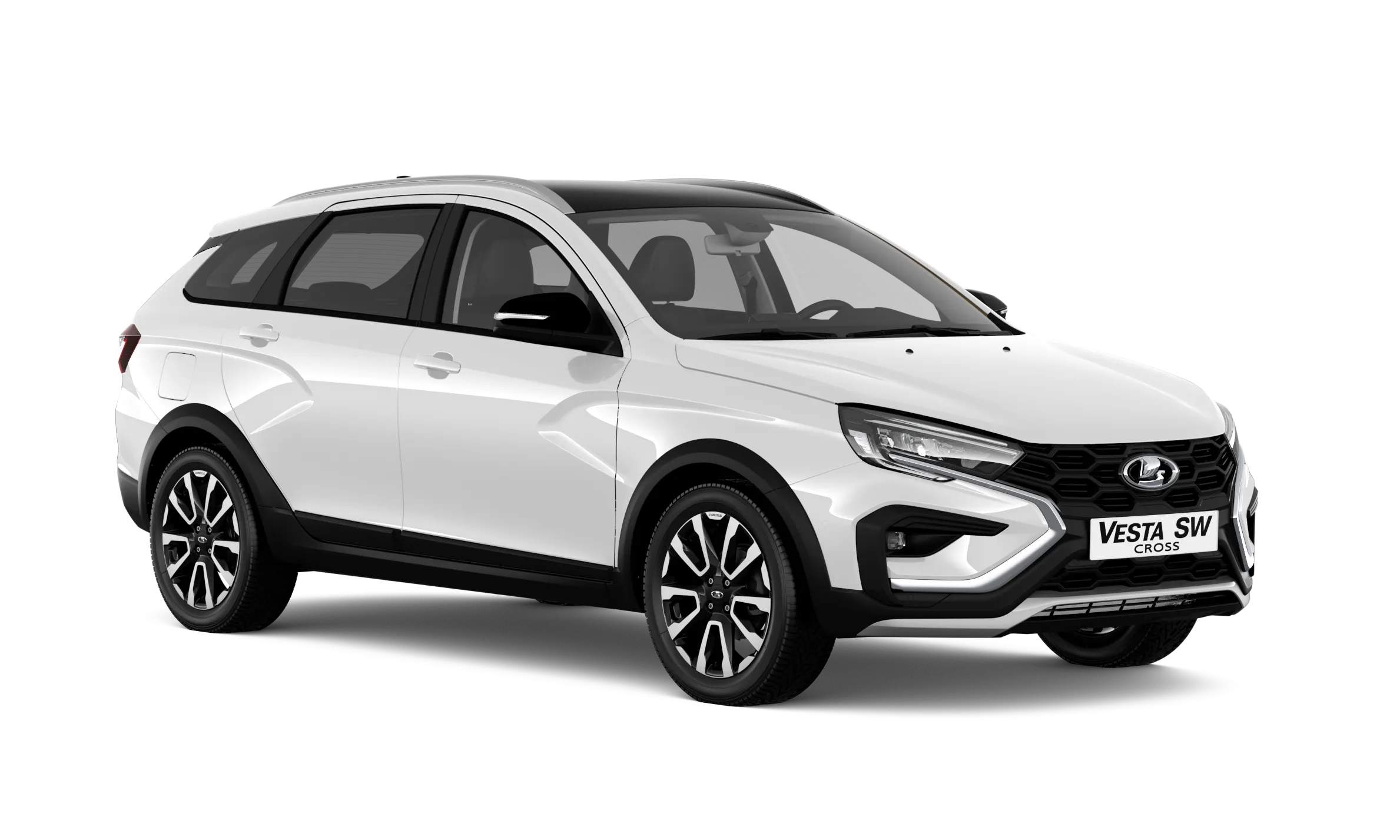 Цвет Ледниковый - LADA Vesta SW Cross