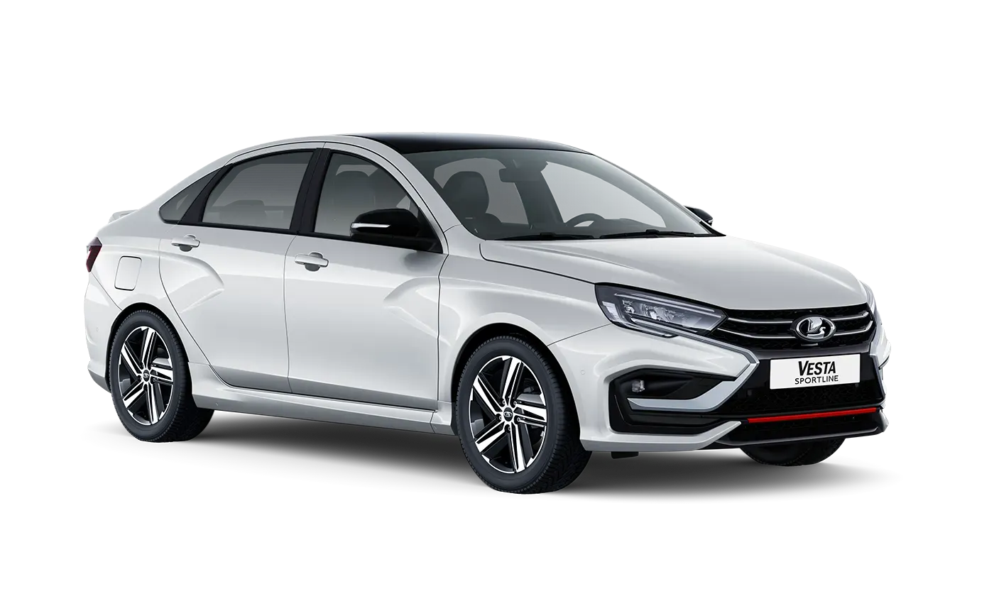 Цвет Ледниковый - LADA Vesta Sport