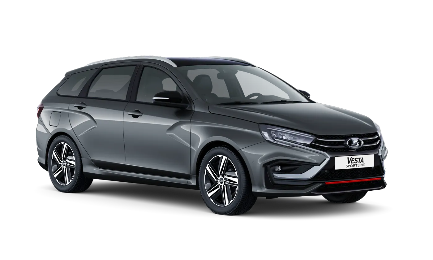 Цвет Серебристо - LADA Vesta SW SPORTLINE