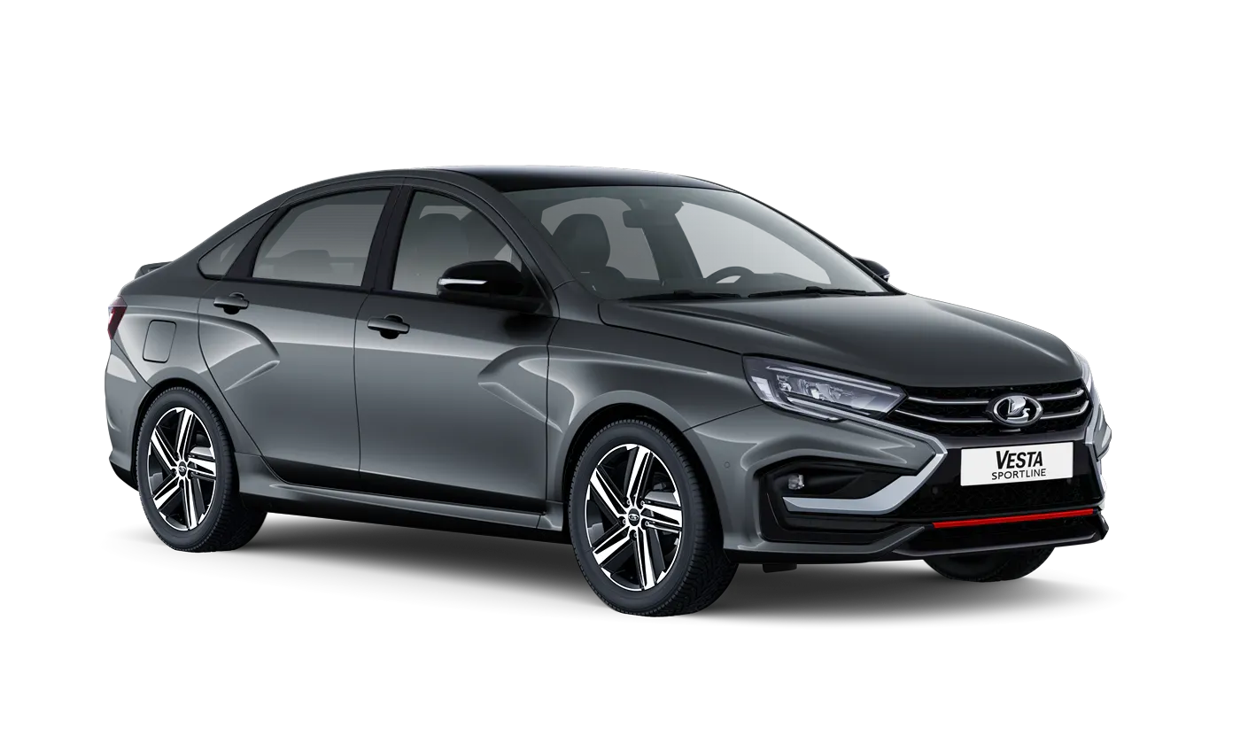 Цвет Серебристо - LADA Vesta Sport