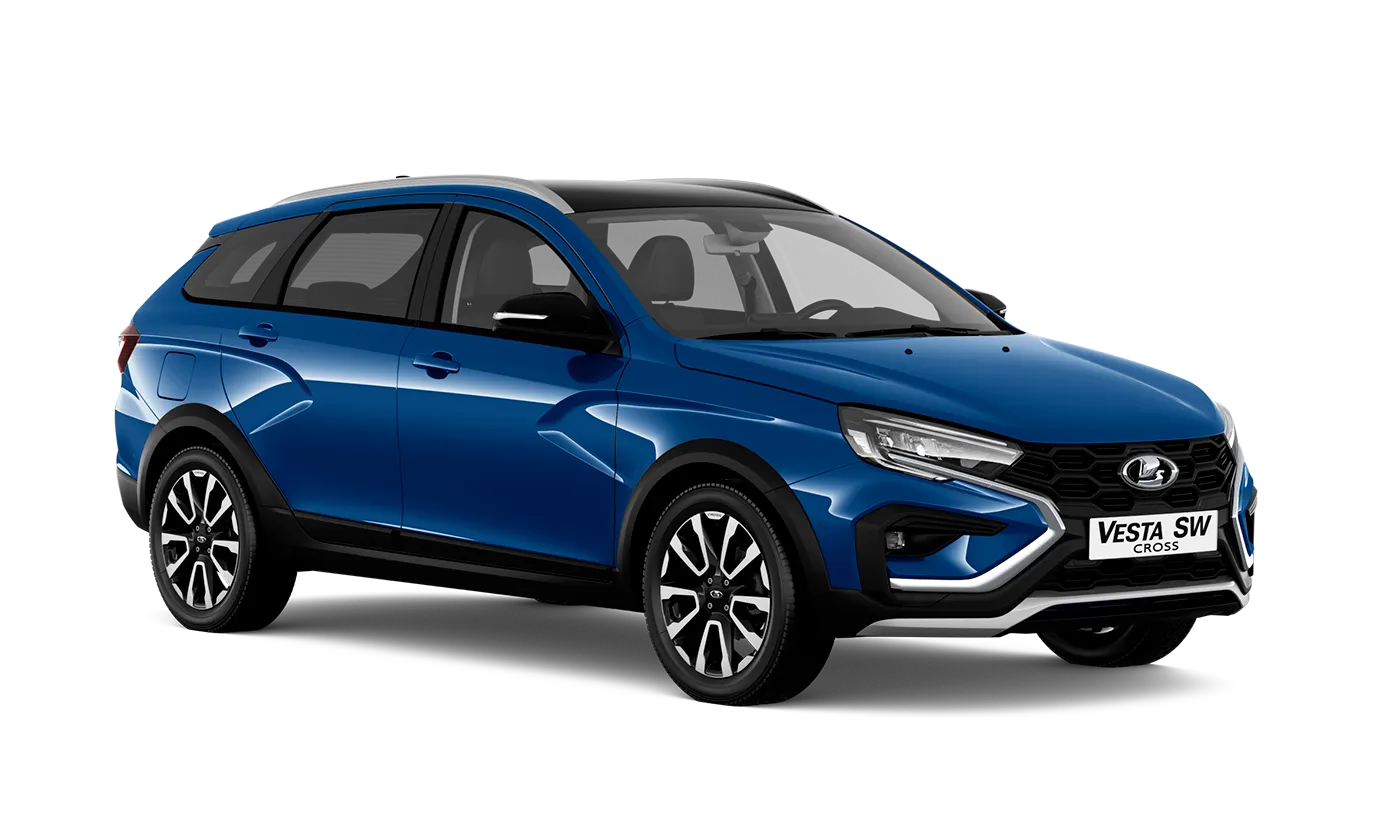 Цвет Синий - LADA Vesta SW Cross