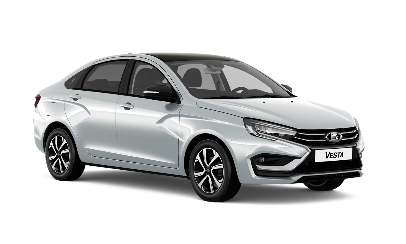 Цвет Серебристый - LADA Vesta Седан