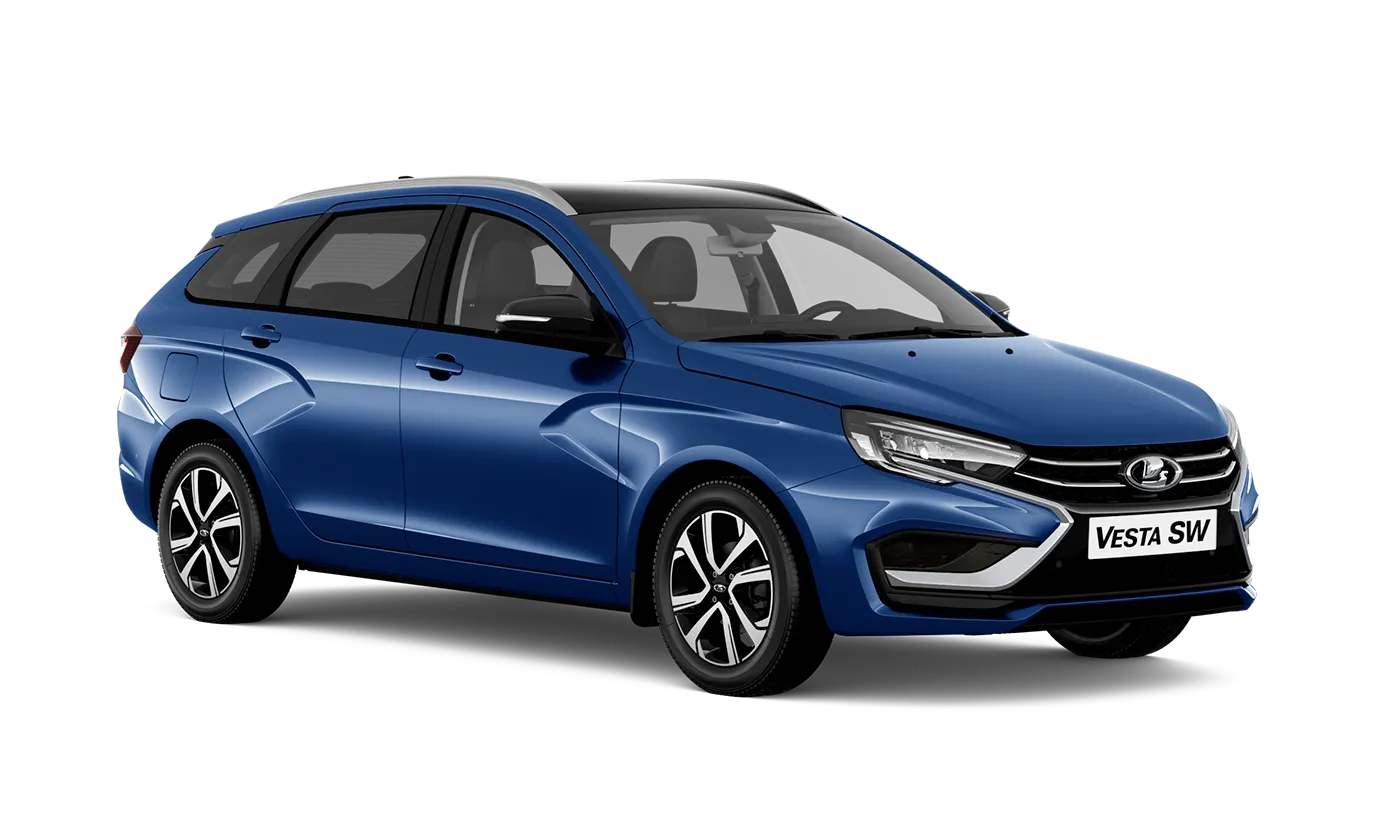 Цвет Синий - LADA Vesta SW