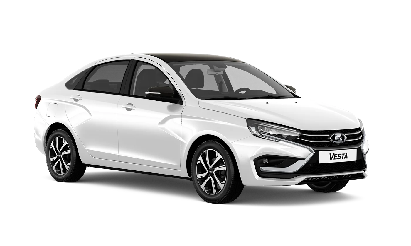 Цвет Ледниковый - LADA Vesta Седан