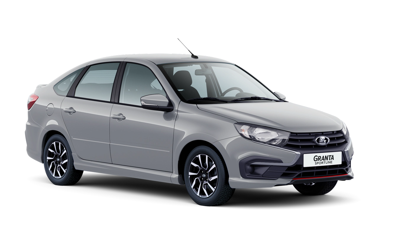 Цвет Серебристый - LADA Granta Sportline лифтбек