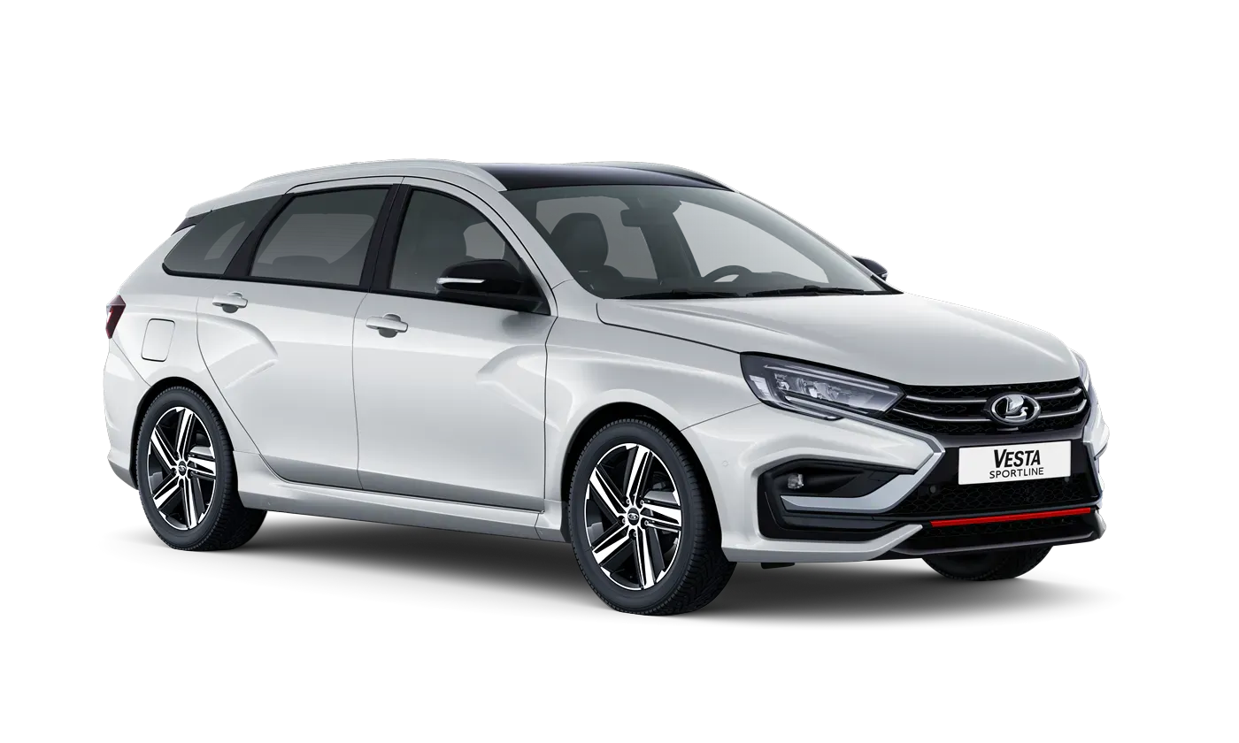 Цвет Ледниковый - LADA Vesta SW SPORTLINE