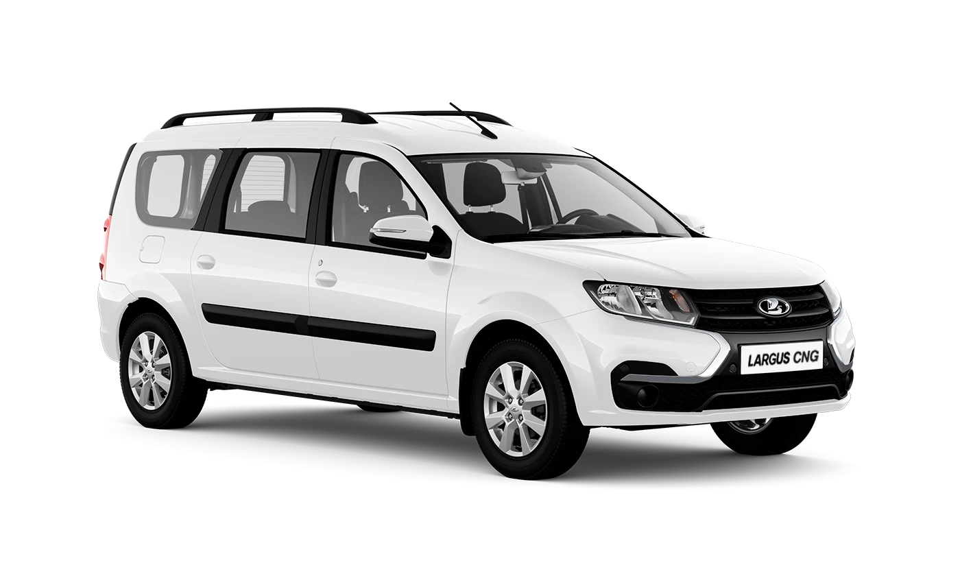 Цвет Белый - LADA Largus Универсал CNG