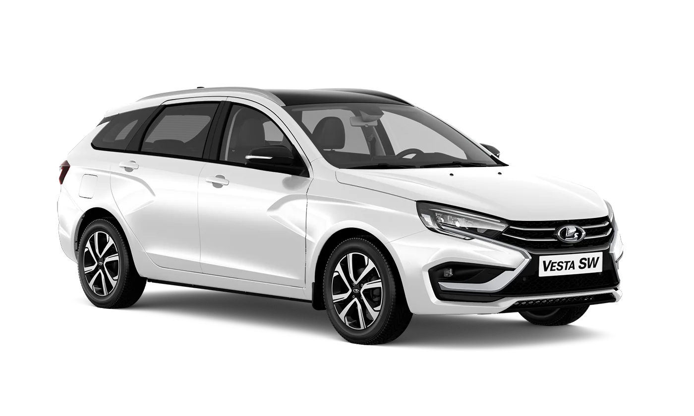 Цвет Ледниковый - LADA Vesta SW