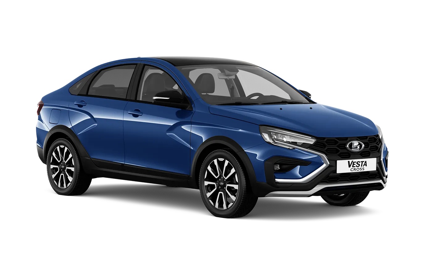Цвет Синий - LADA Vesta Cross