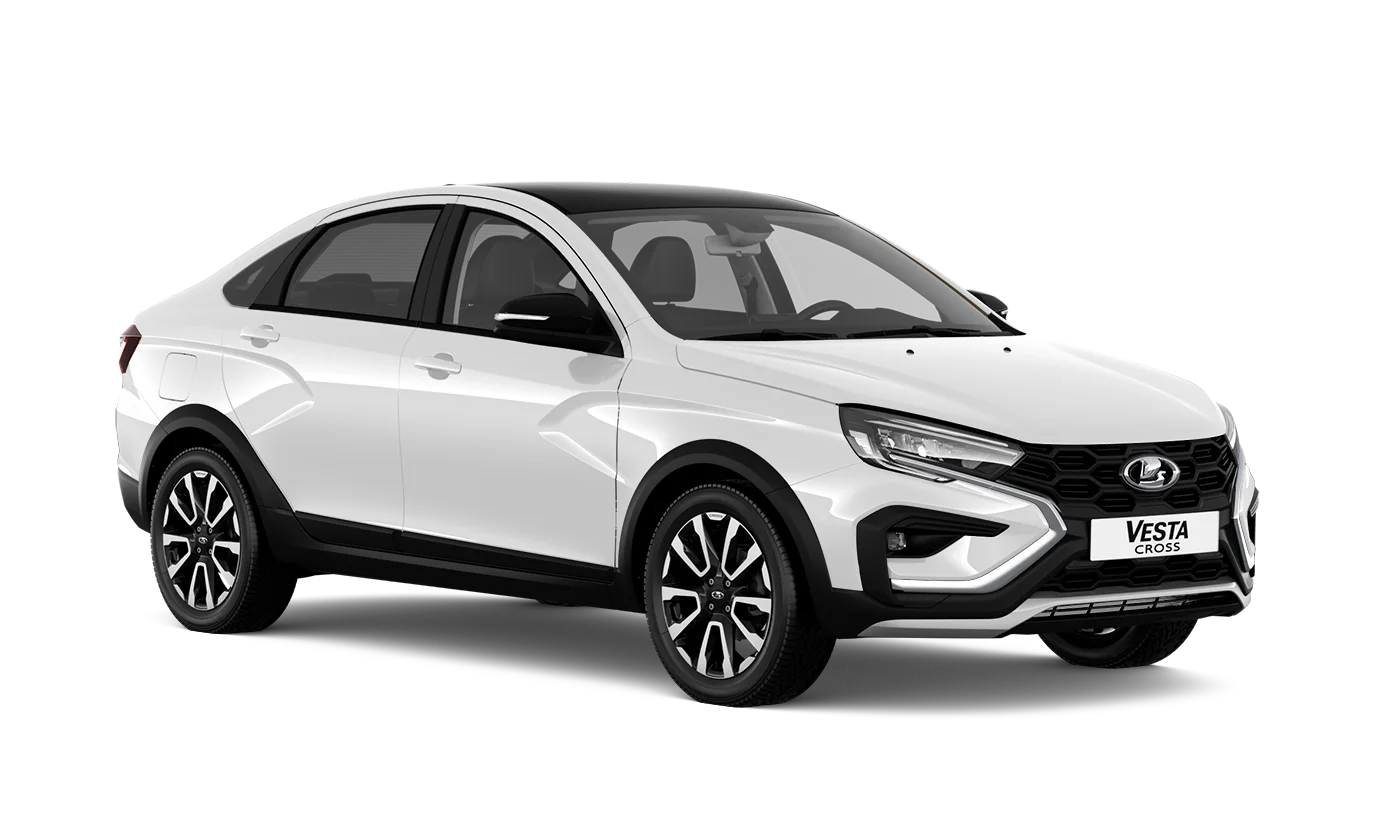 Цвет Ледниковый - LADA Vesta Cross