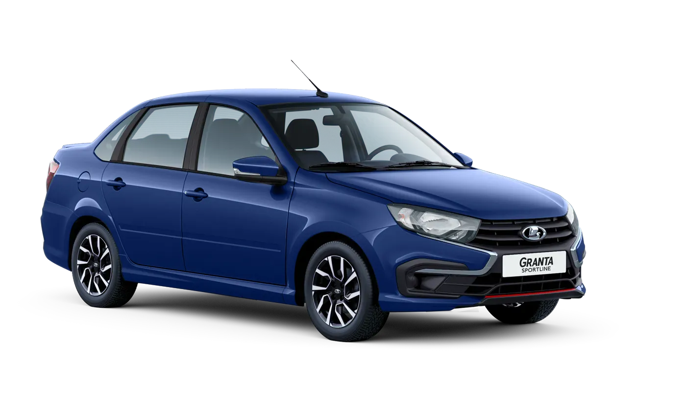 Цвет Синий - LADA Granta Drive Active