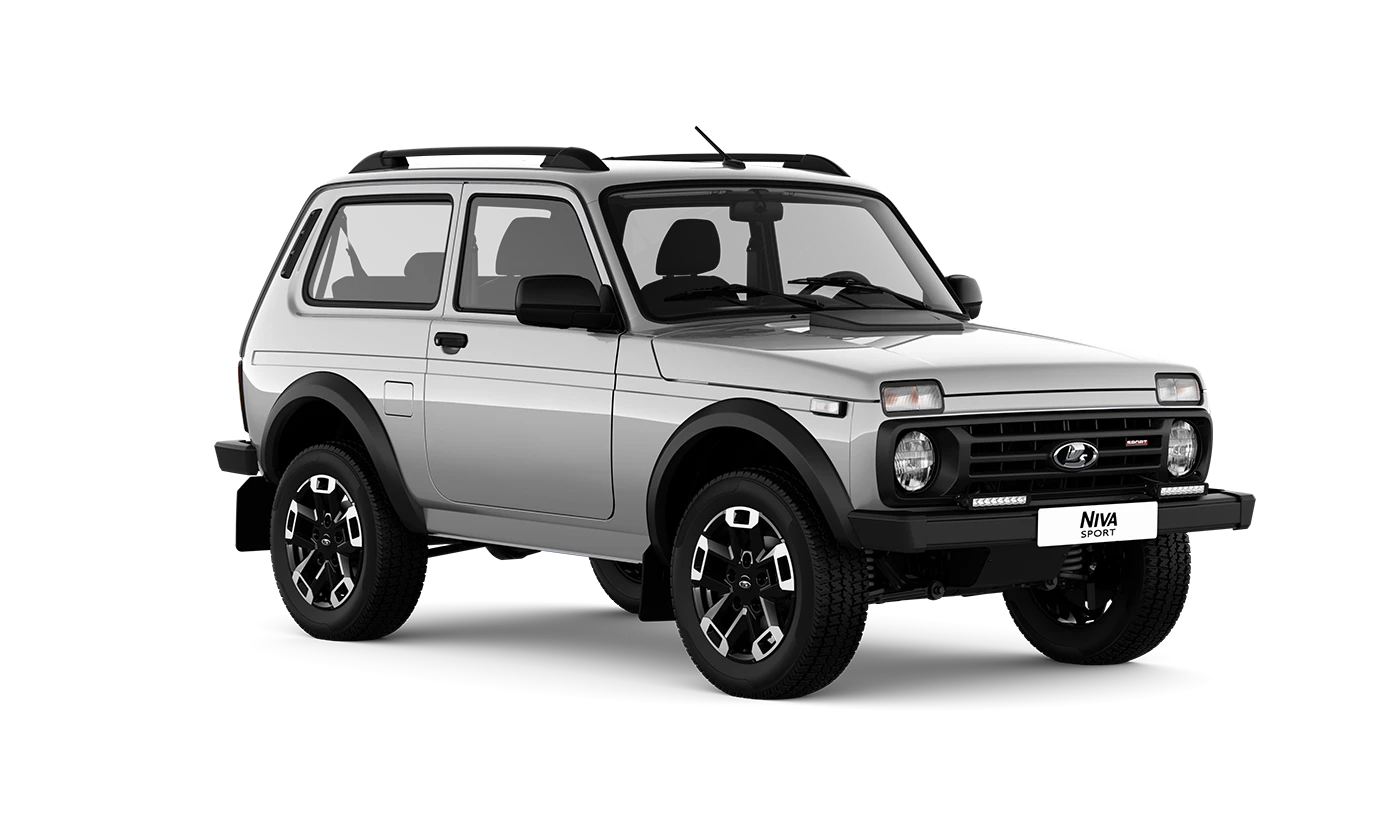 Цвет Серебристый - LADA Niva Legend sport
