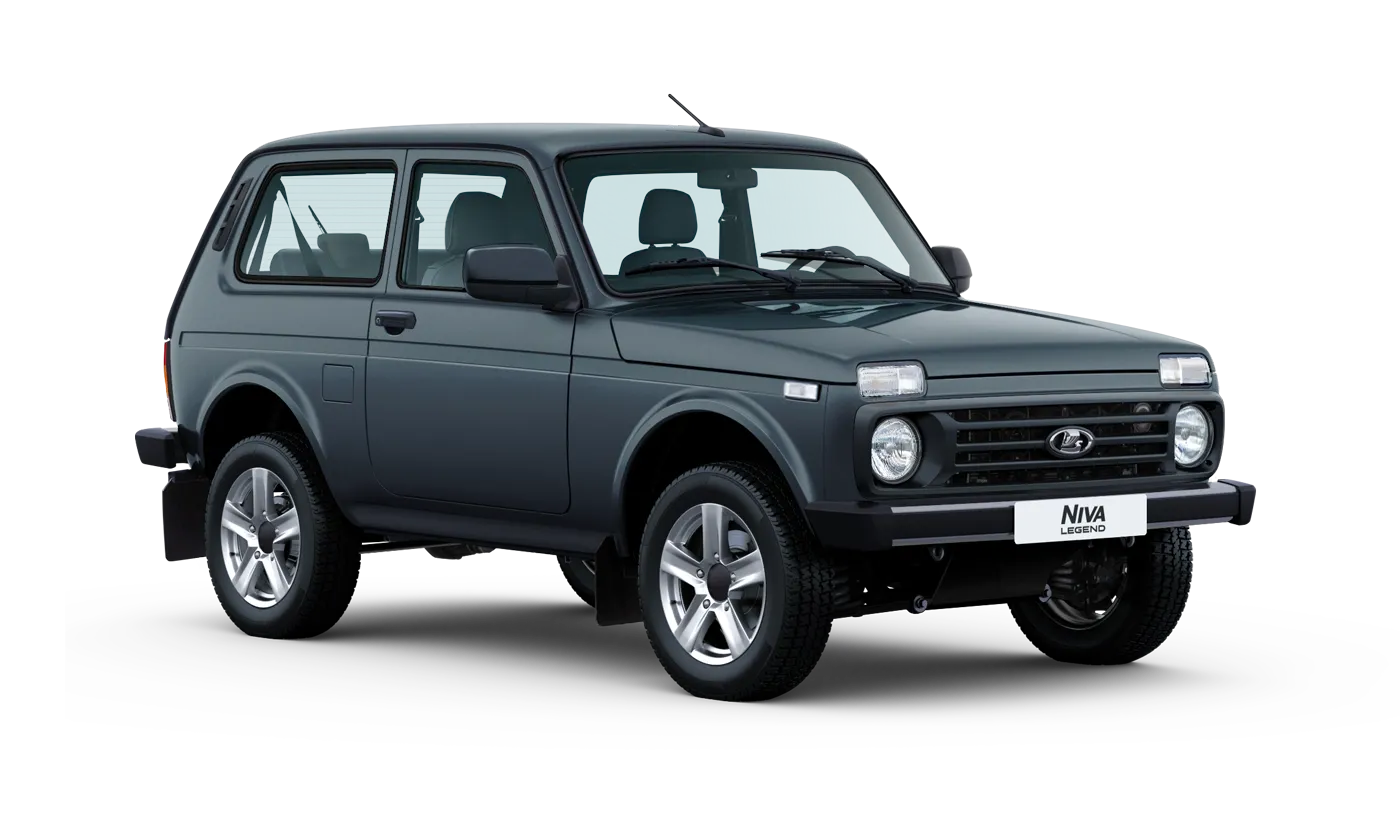 Цвет Серебристо - Niva Legend 3 дв.