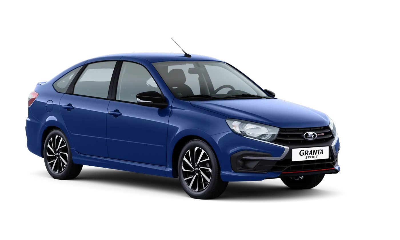 Цвет Синий - LADA Granta Sport лифтбек