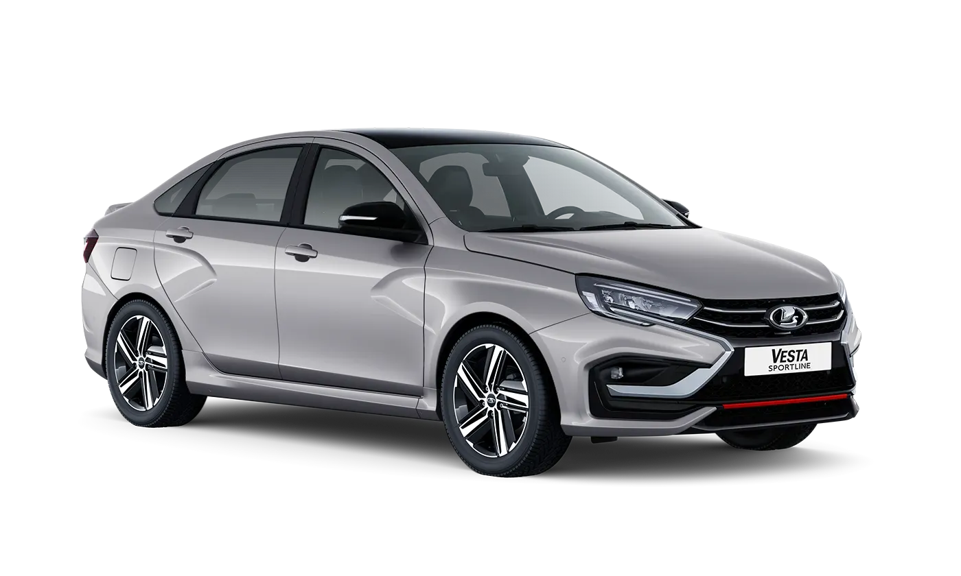 Цвет Серебристый - LADA Vesta Sport